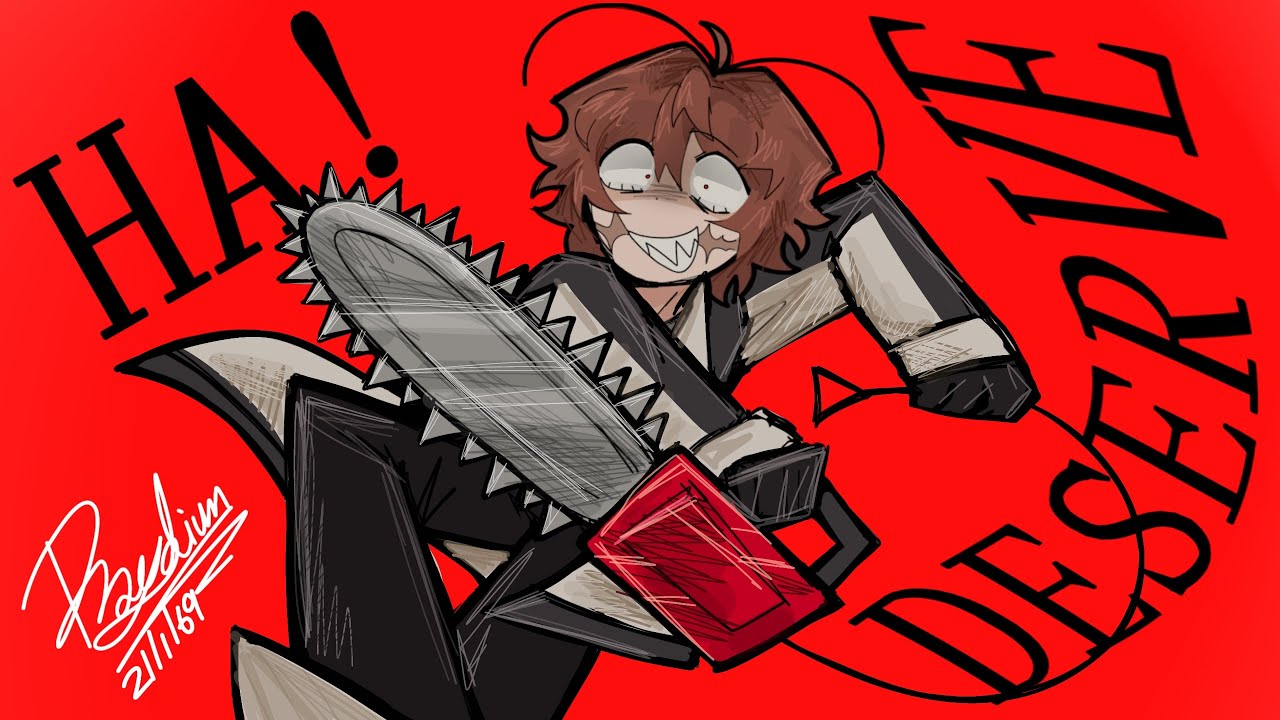 Ha! Deserve | OC PMV | ⚠️FLASH LIGHTS AND BLOOD WARNING!⚠️