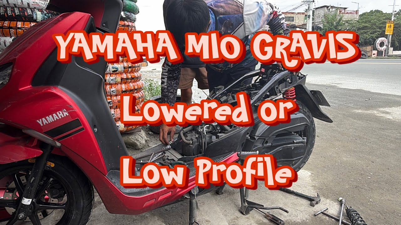 How to lower down YAMAHA MIO GRAVIS V1 
