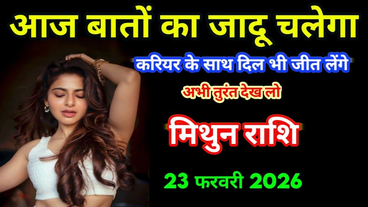 मिथुन राशि आज बातों का जादू चलेगा करियर के साथ दिल भी जीत लेंगे/Mithun rashi