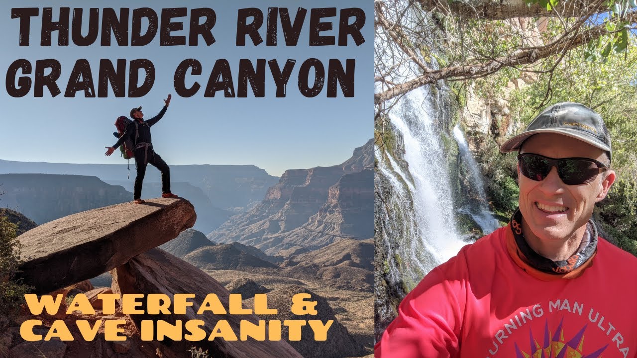 Grand Canyon - Thunder River - Tremendous Less Traveled Trail with Stellar Waterfall and Caves