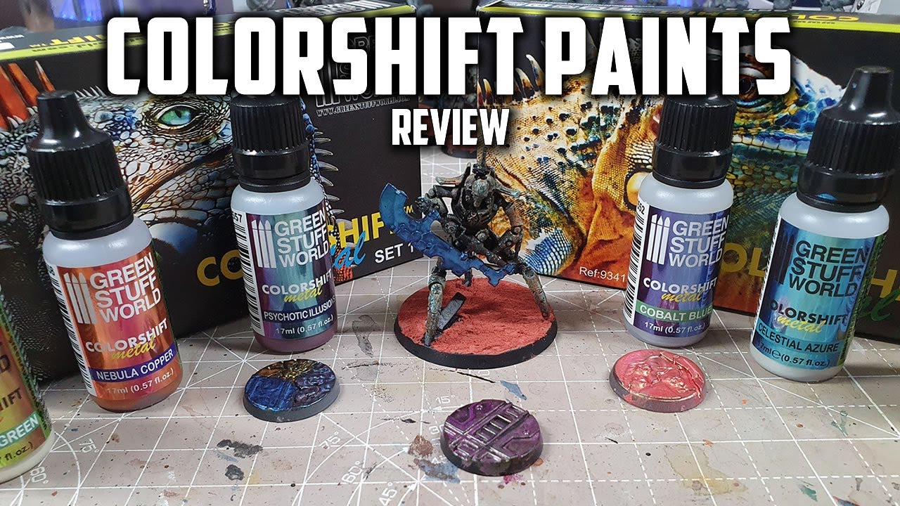 Greenstuff World Color Shift Metal Paints Review
