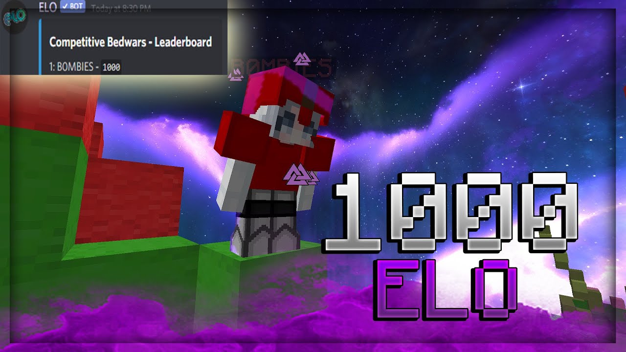 first to 1000 elo! (ranked bedwars)