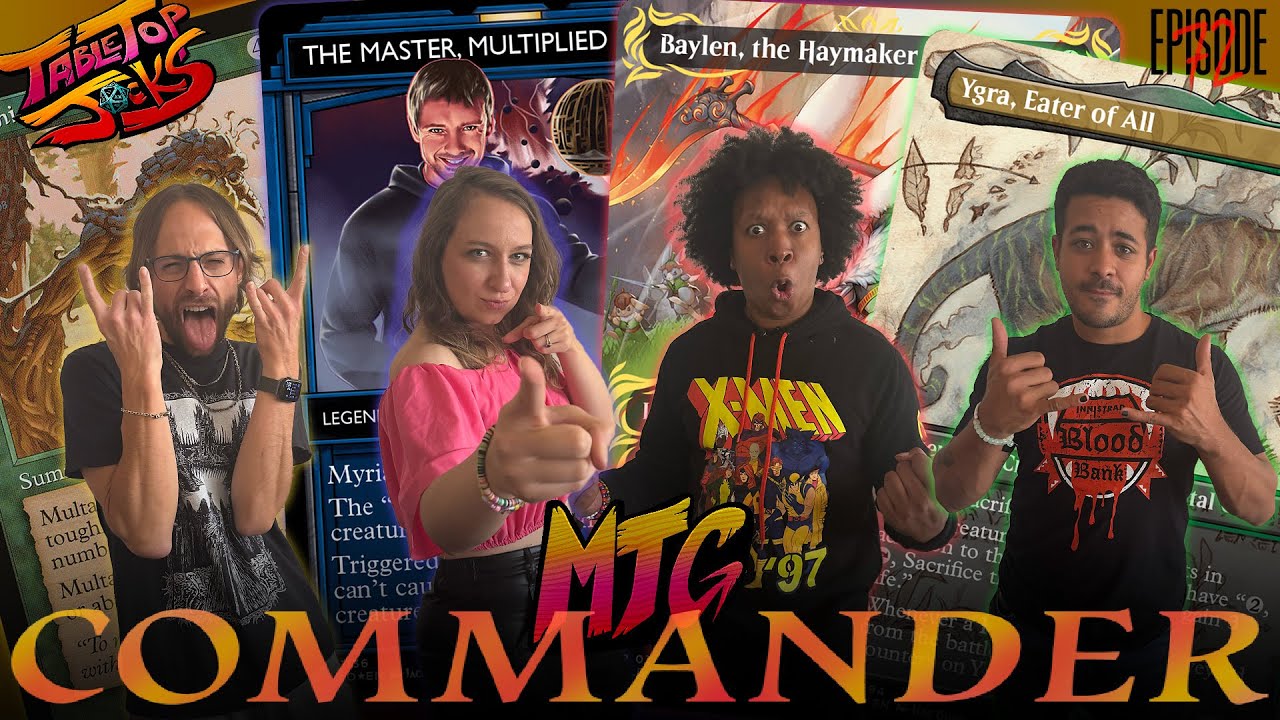 MTG Commander | Baylen vs Multani vs Ygra vs The Master Multiplied | TTJ ep 72