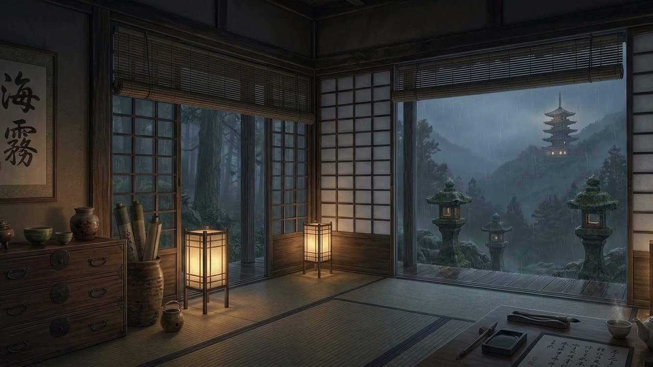 Rain Sounds for 10h - Relax, Study & Sleep