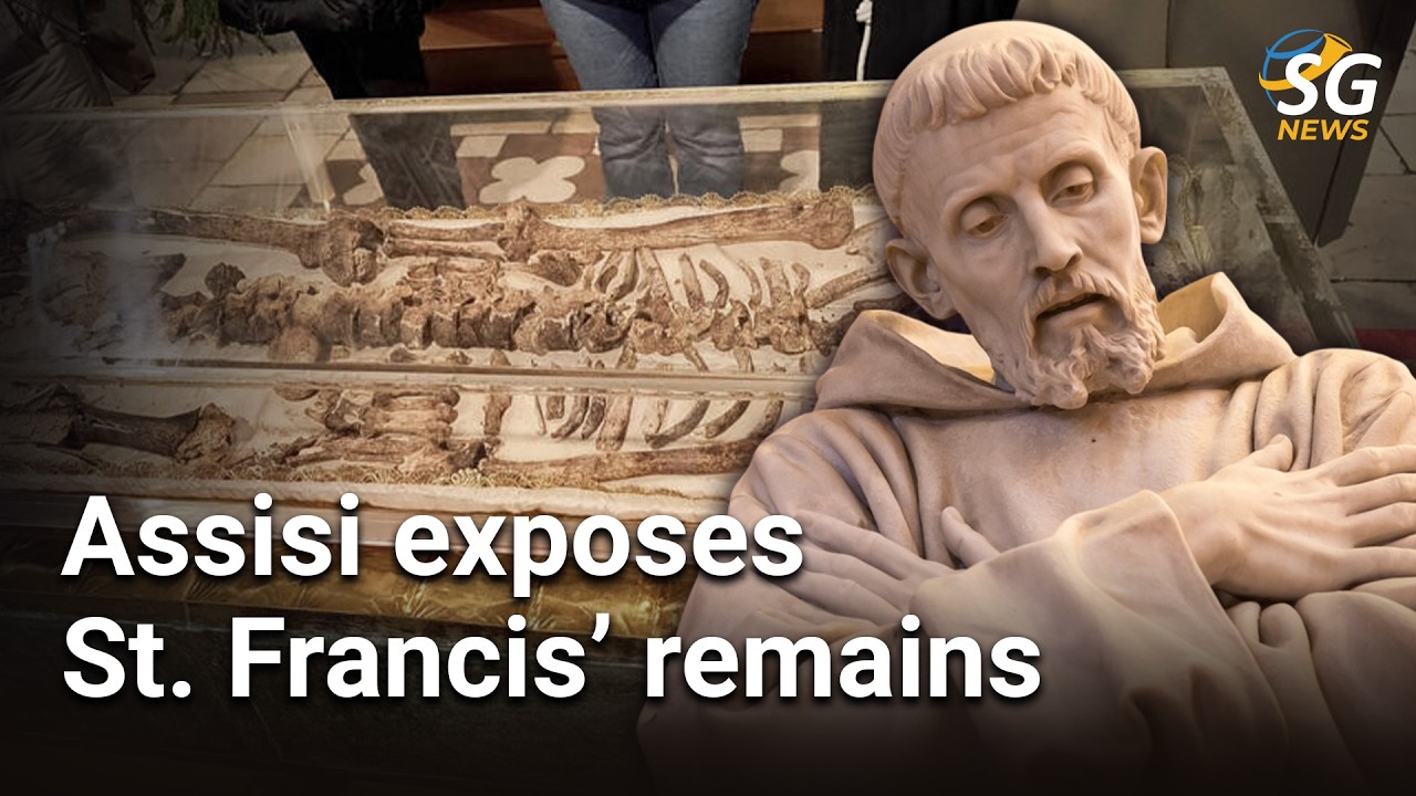 Szczątki św. Franciszka wystawione na widok publiczny po 800 latach | SG News