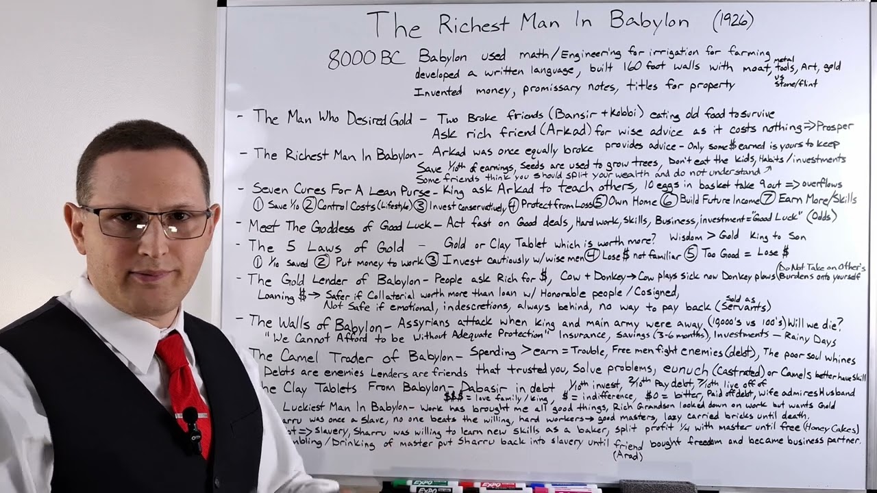 The Richest Man in Babylon Summary