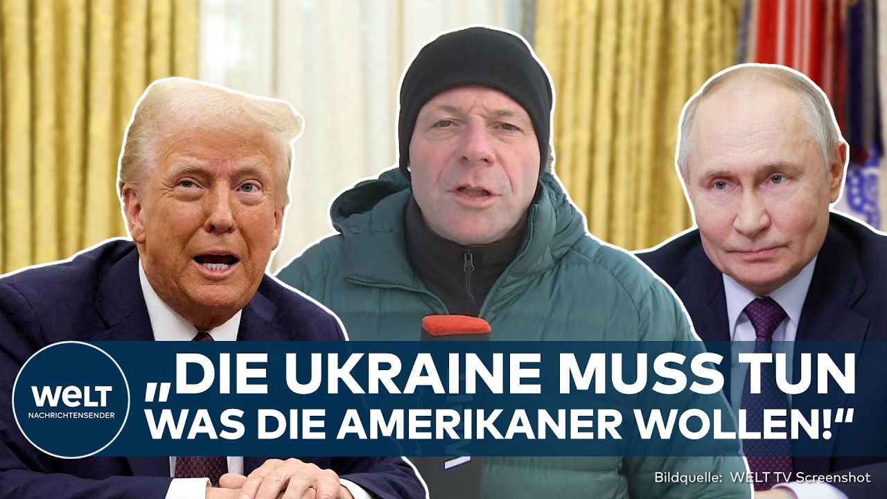 UKRAINE-KRIEG: Kiews Dilemma - Was passiert wenn Trump die Ukraine-Hilfe stoppt?