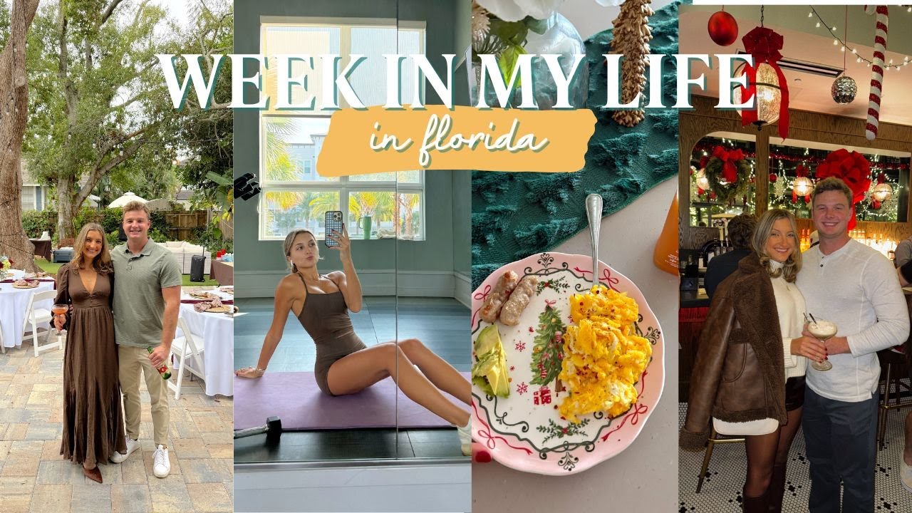 FLORIDA WEEK IN MY LIFE 🦃🍸 thanksgiving, wild nights out, Bucks game & cozy work from home days