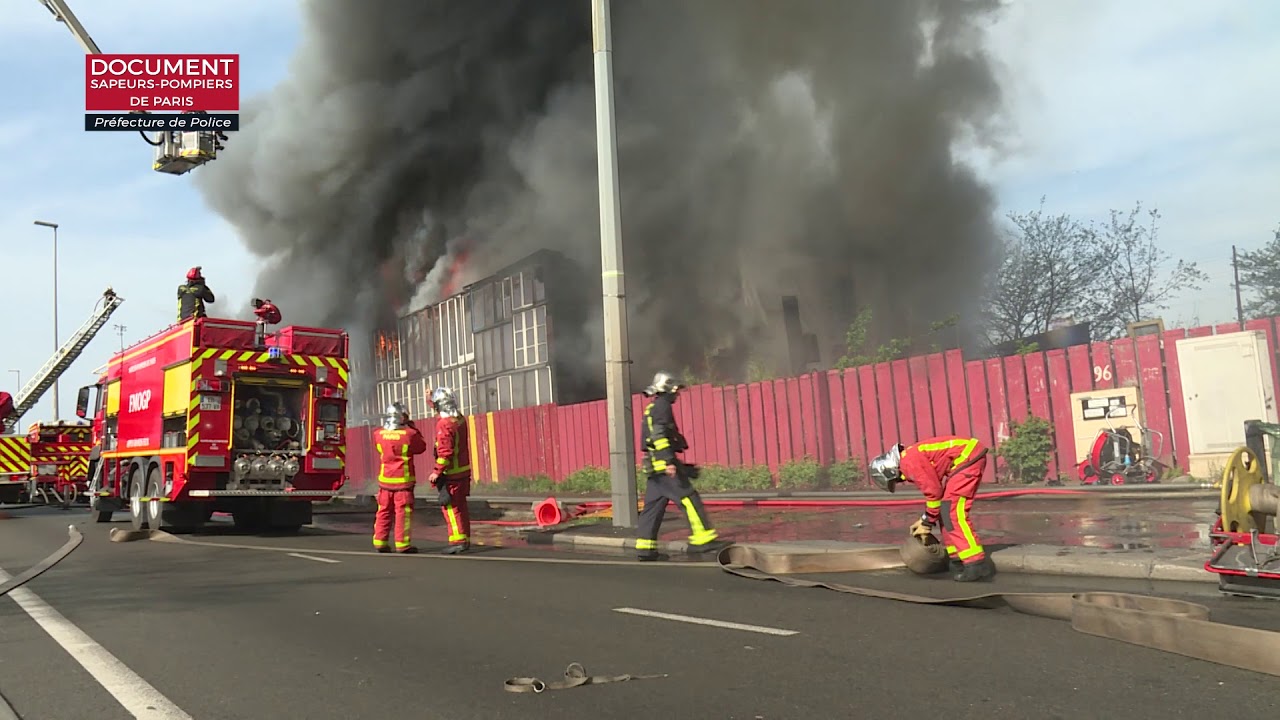 Saint Denis 93: incendie dans un centre d'Emmaus