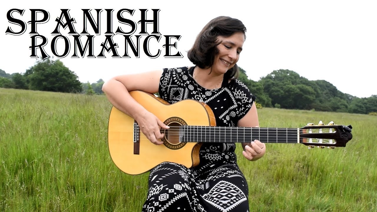 Spanish Romance (Romanza) - Classical guitar with TAB