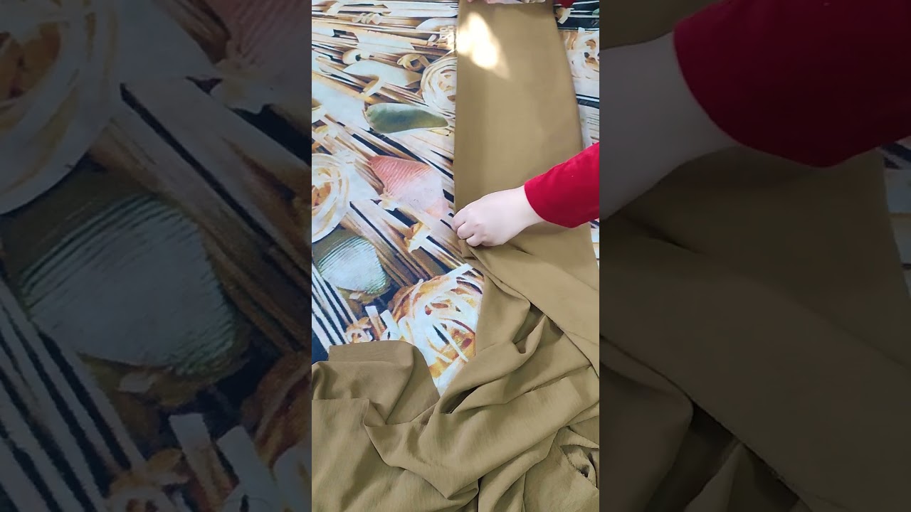 تفصيل فستان الجزء الاول