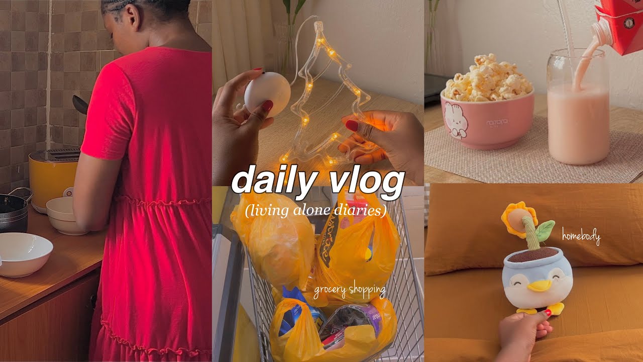Days in my life 🛒 | living alone | life of a Nigerian girl