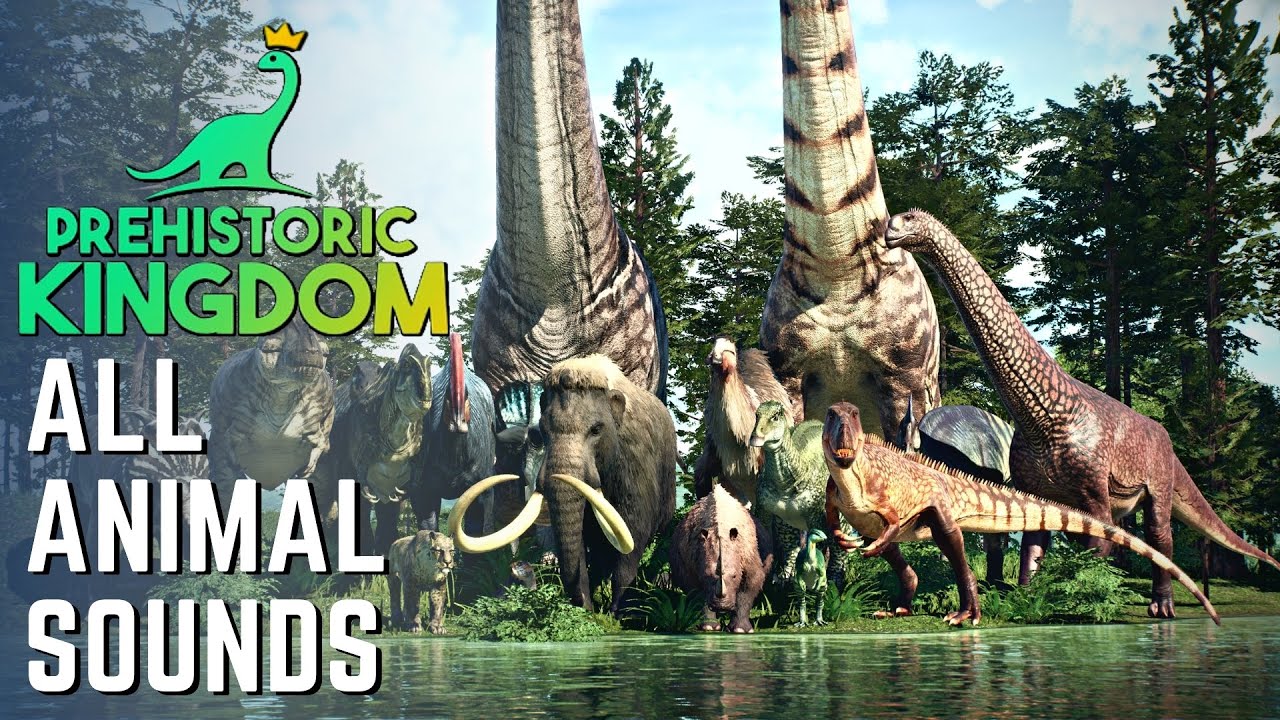 Prehistoric Kingdom EARLY ACCESS - ALL 23 Animal Sounds