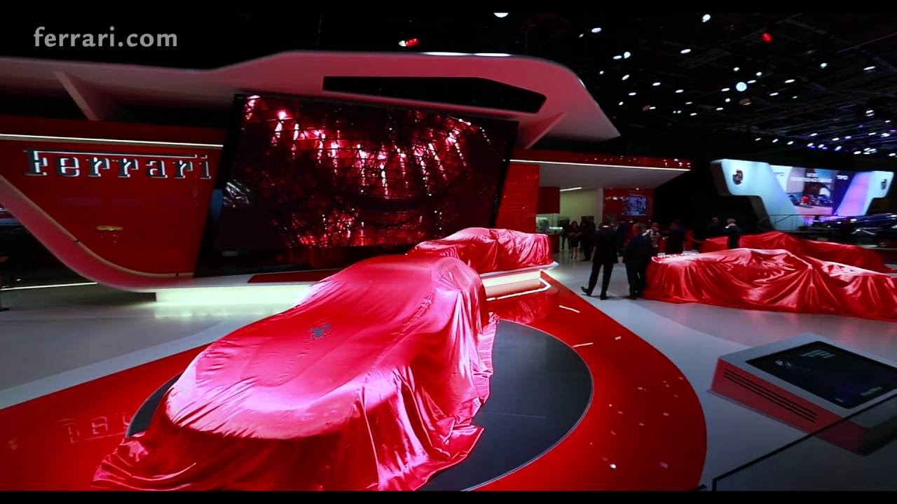 Ferrari at the Paris Motor Show 2016