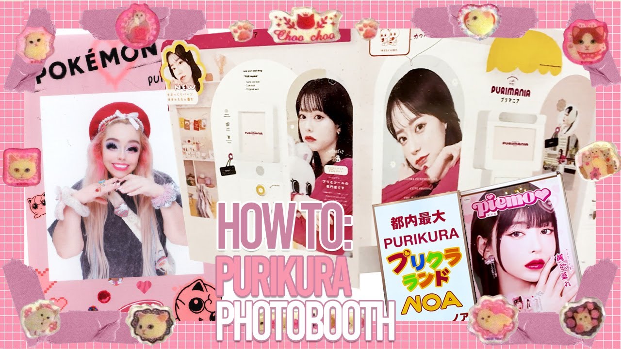 Kawaii Makeover! 💕✨ My Purikura Photobooth Experience in Japan! 📸 | Nicole Matthews |