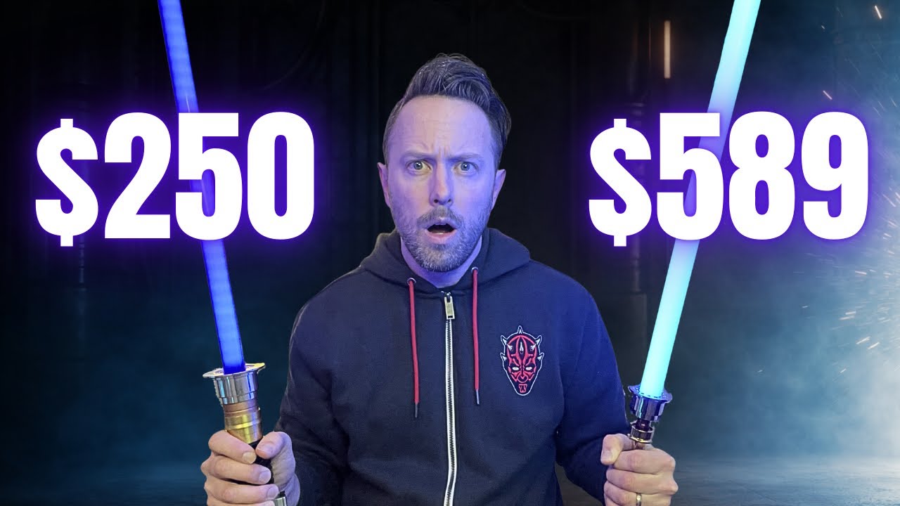Obi-Wan Kenobi Disney Legacy vs Neopixel Proffie Lightsaber Comparison