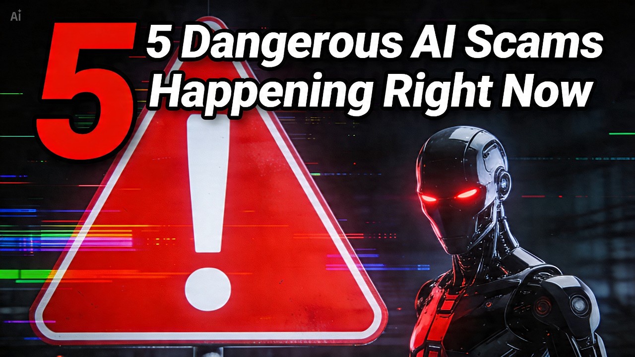 5 Dangerous AI Scams Happening Right Now (Protect Yourself Today)