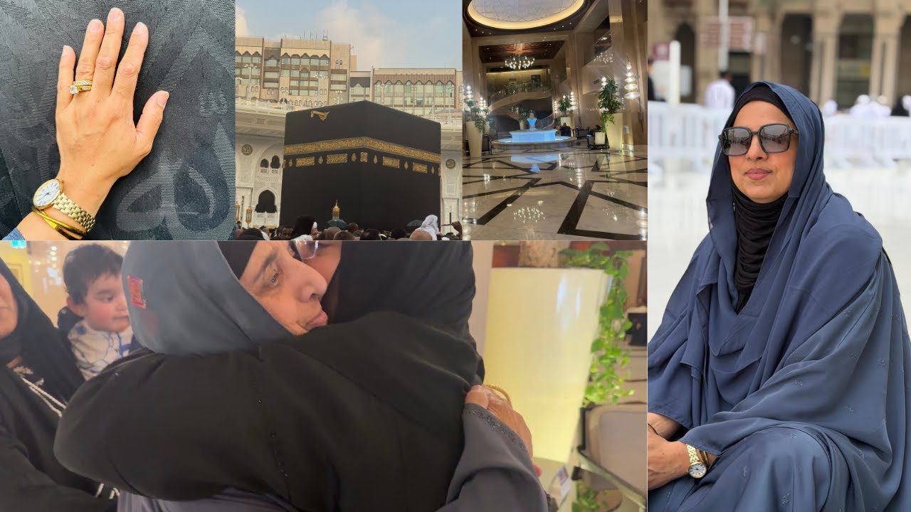 Performed Umra Alhamdulillah || Met my family || Hilton Suites Tour|| 