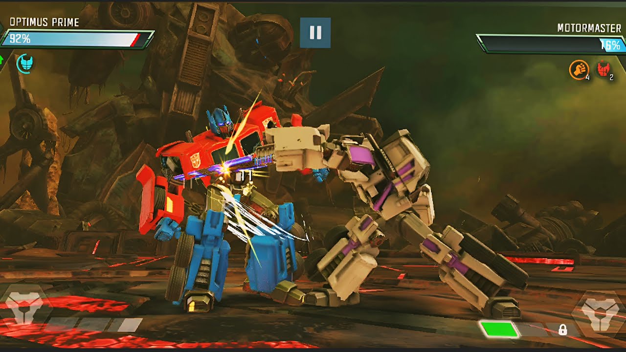 Transformers Forged To Fight Optimus Prime Battle Mode