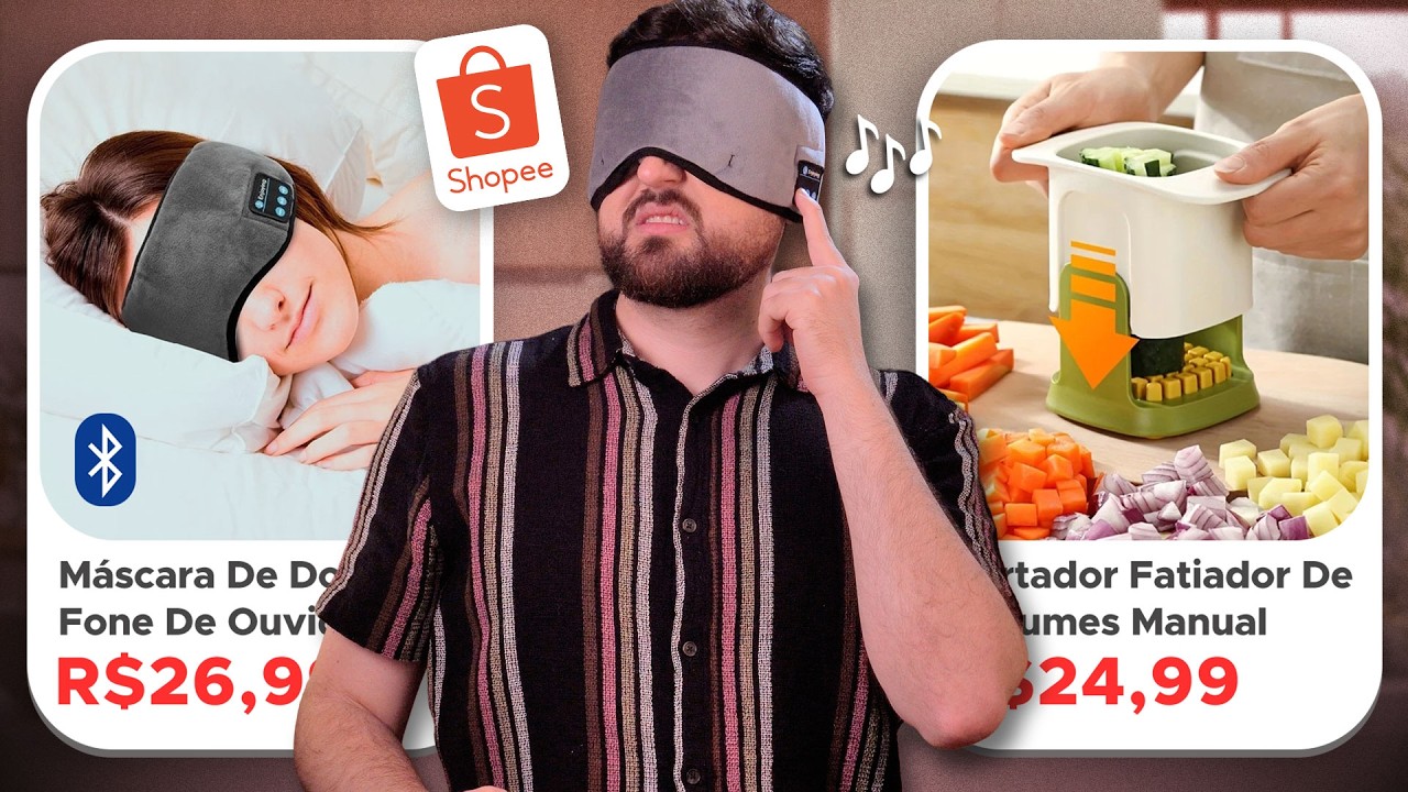 😱 Comprei PRODUTOS MALUCOS da Shopee