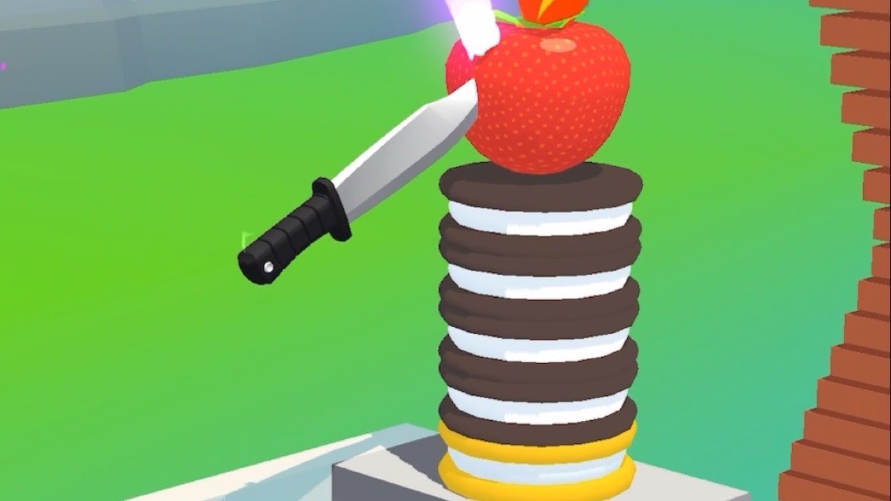 Slice it all! Very satisfying and relaxing Asmr slicing game play