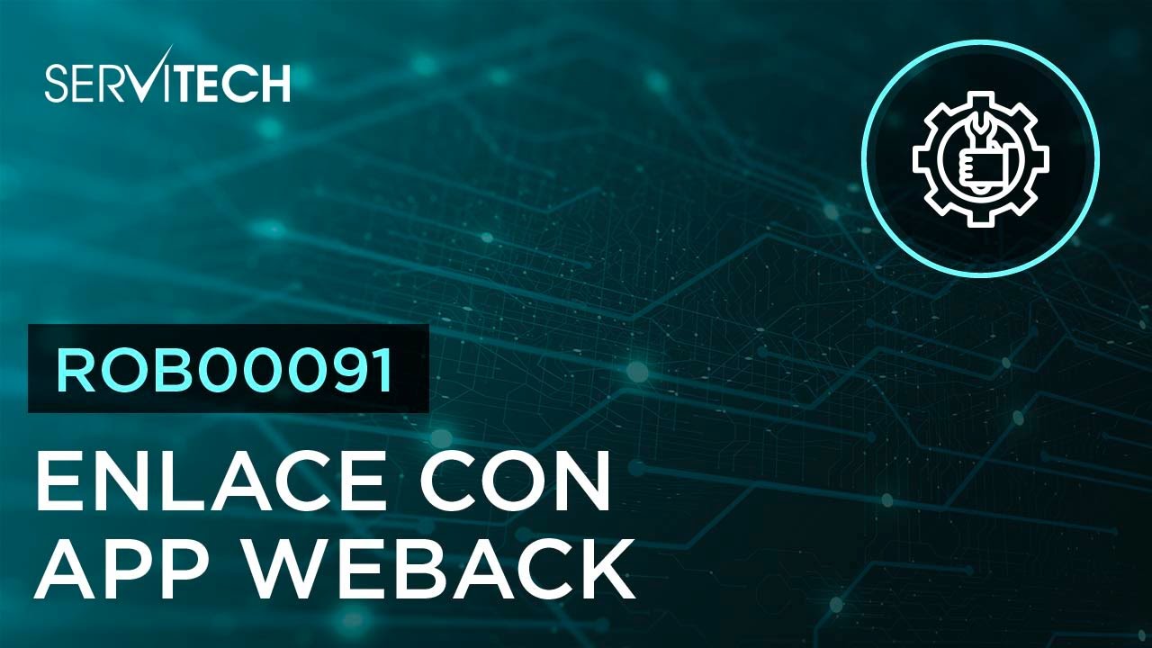ROB00091: Enlace con App WeBack
