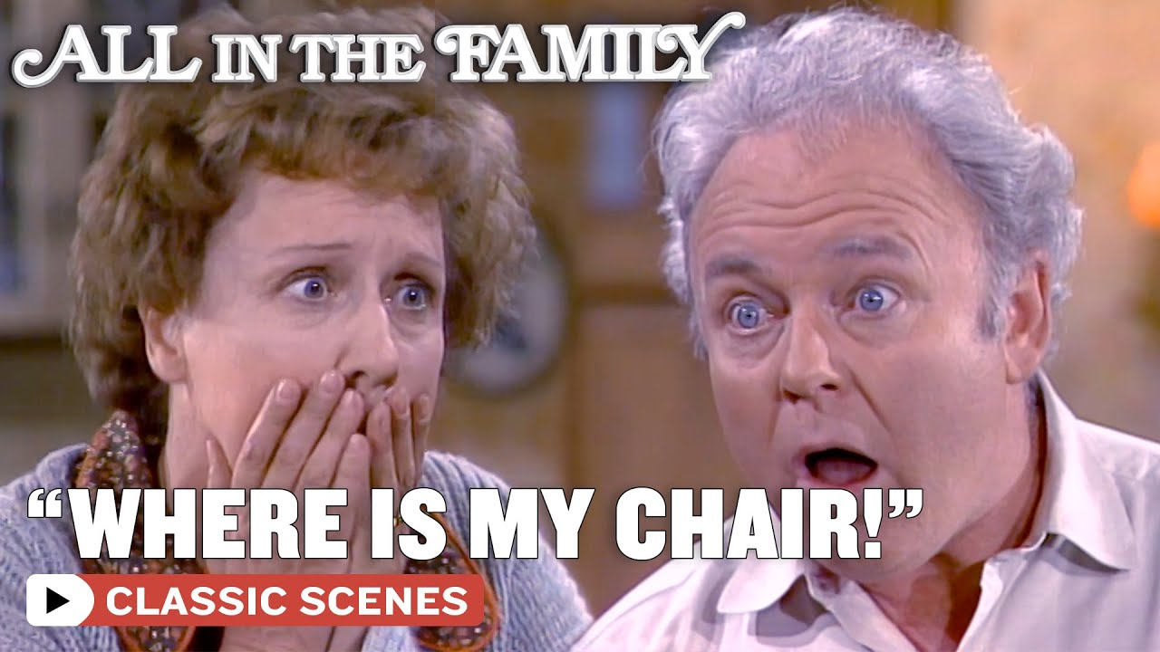 Archie Chair Is GONE! (ft. Carroll O'Connor) | All In The Family