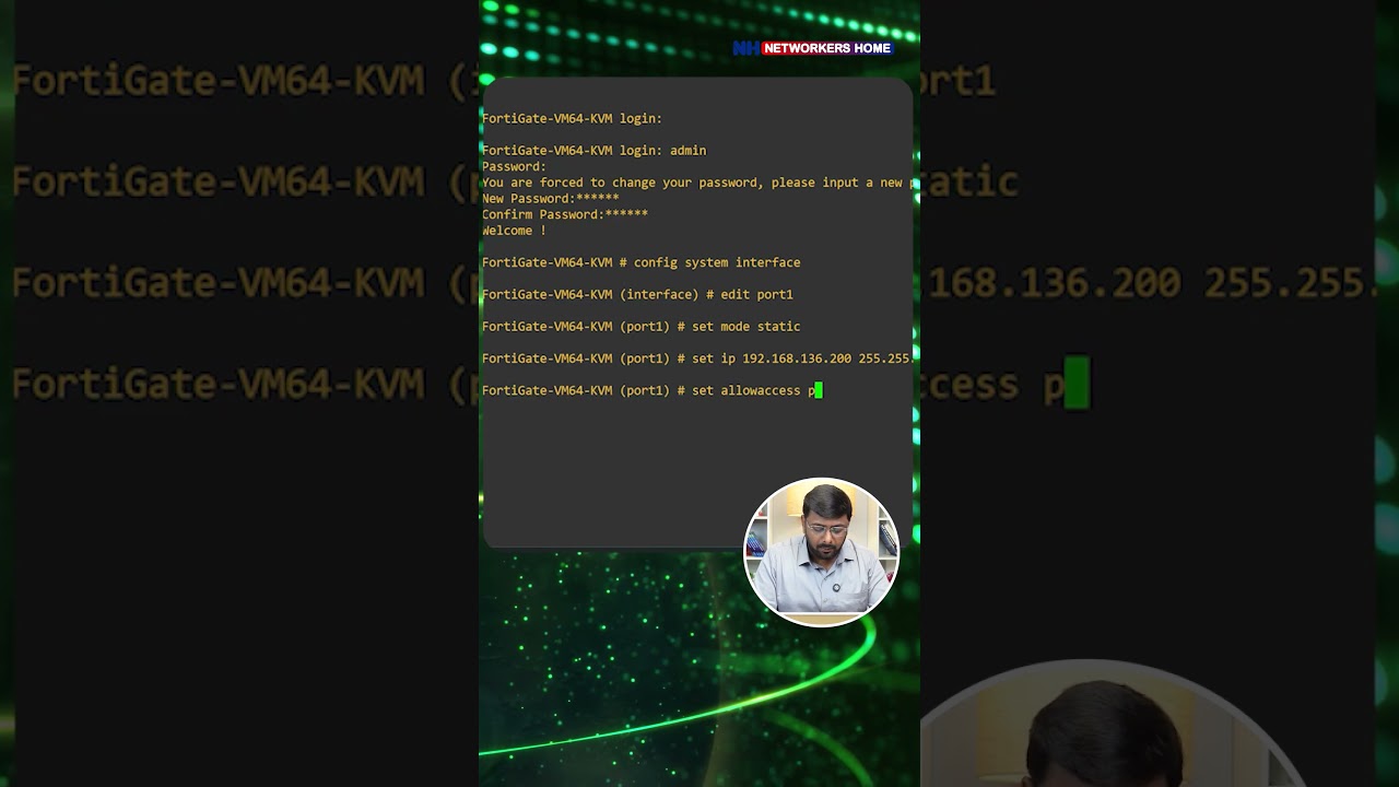 Настройка IP-адреса FortiGate | Лабораторная работа для начинающих (метод с использованием графич...