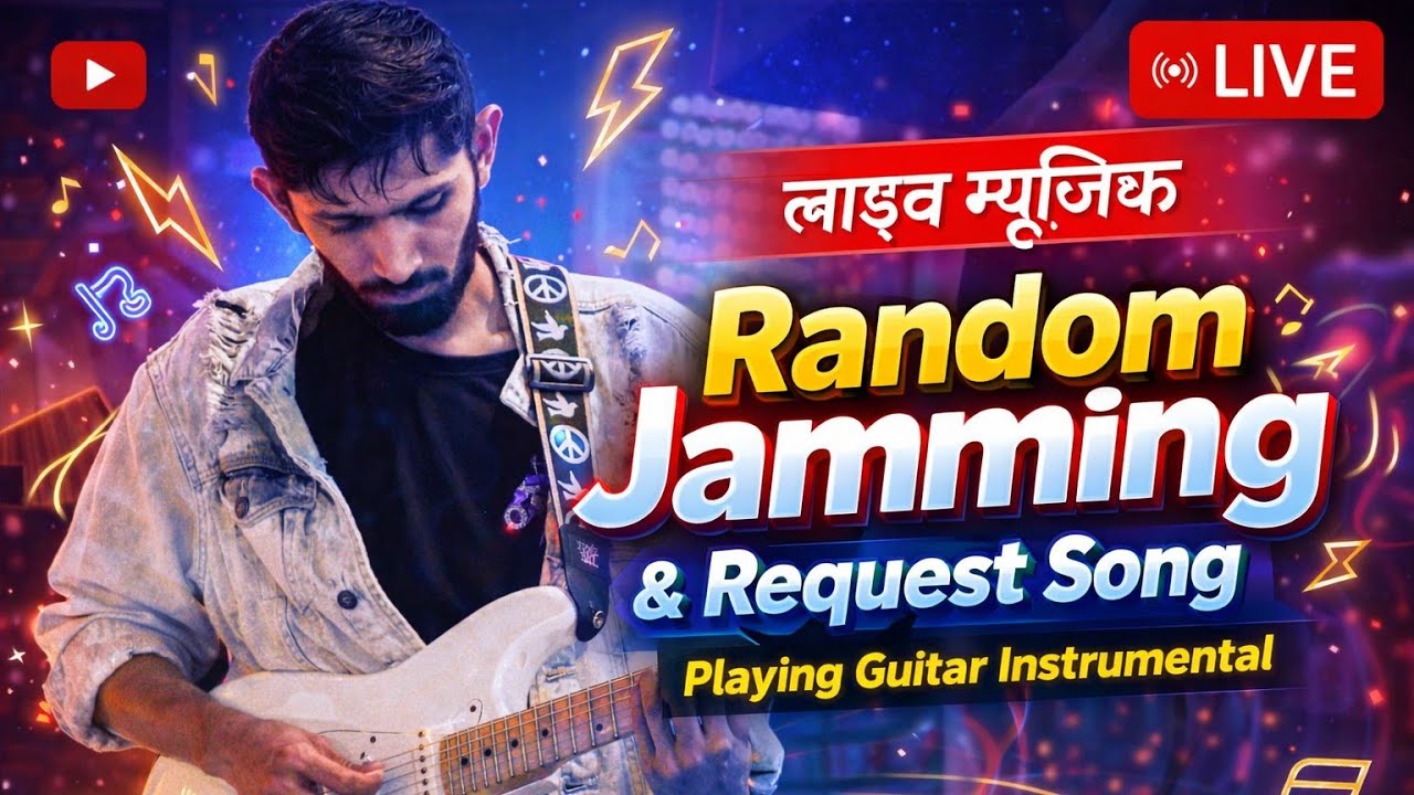 🚀🔴 JOIN NOW 🔴🚀🎸🎶 LIVE RANDOM JAMMING SESSION Pure vibes • No filter ✨❤️ #livemusic #live