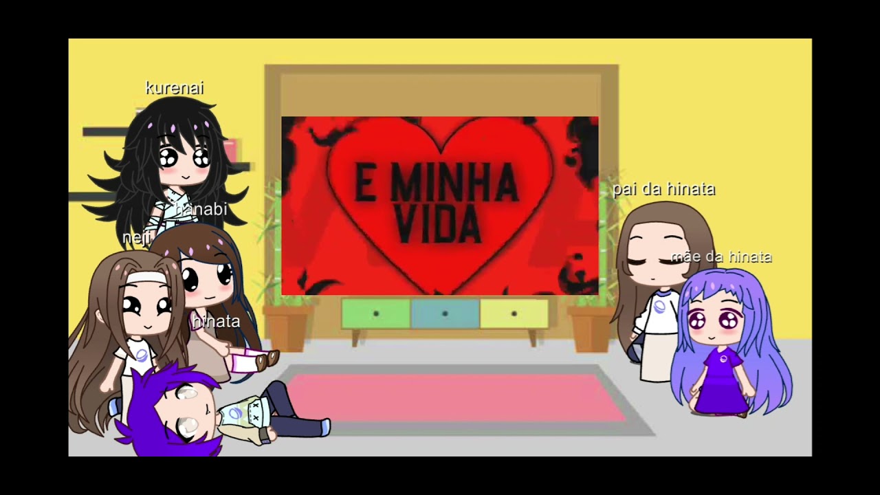 cl&atilde; hyuga +kurenai reagindo rap hinata princesa do cl&atilde; fanit