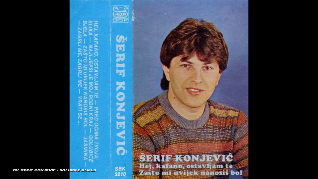 Serif Konjevic - Golubice bijela - (Audio 1985)