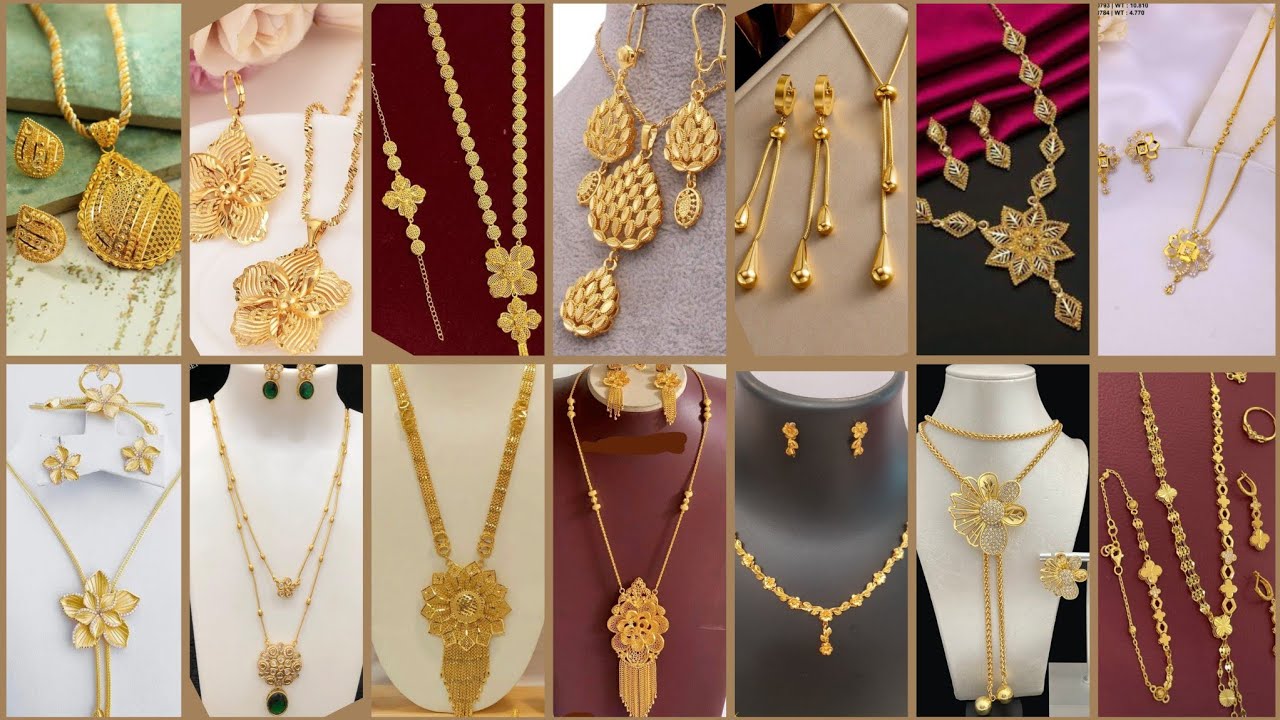 Lightweight Gold Chain Design | Latest Gold Set Design