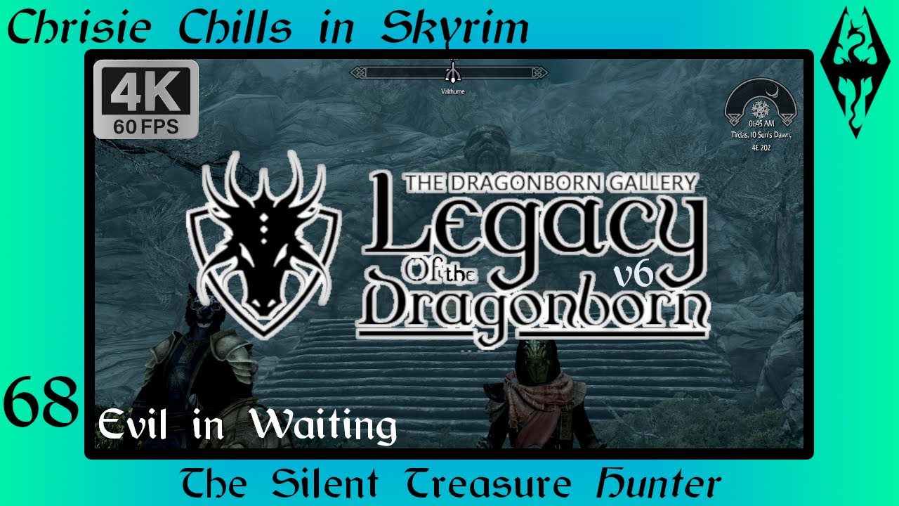 Skyrim Legacy of the Dragonborn #68 Evil in Waiting | No Commentary
