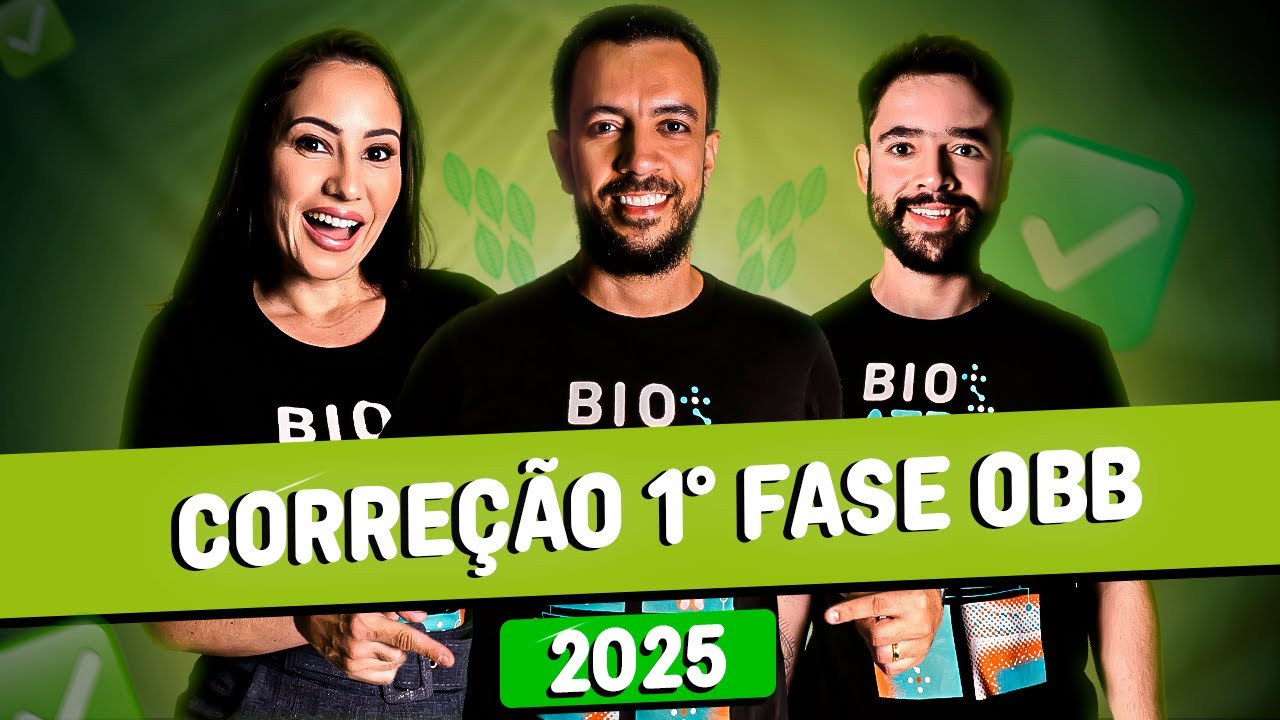 CORREÇÃO PRIMEIRA FASE OBB 2025