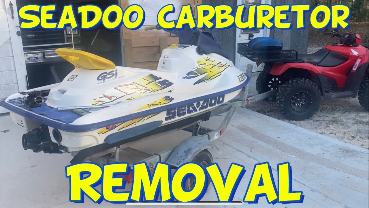 SeaDoo Carburetor Removal