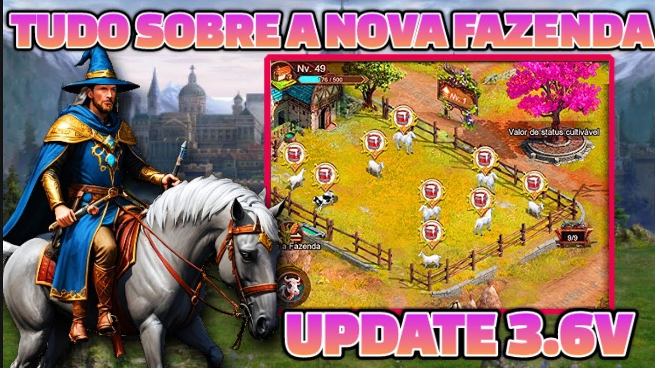 NOVA FAZENDA - GUIA UPDATE 3.6V @WartuneUltra #wartuneultra #wartuneultracreator wartunecreator