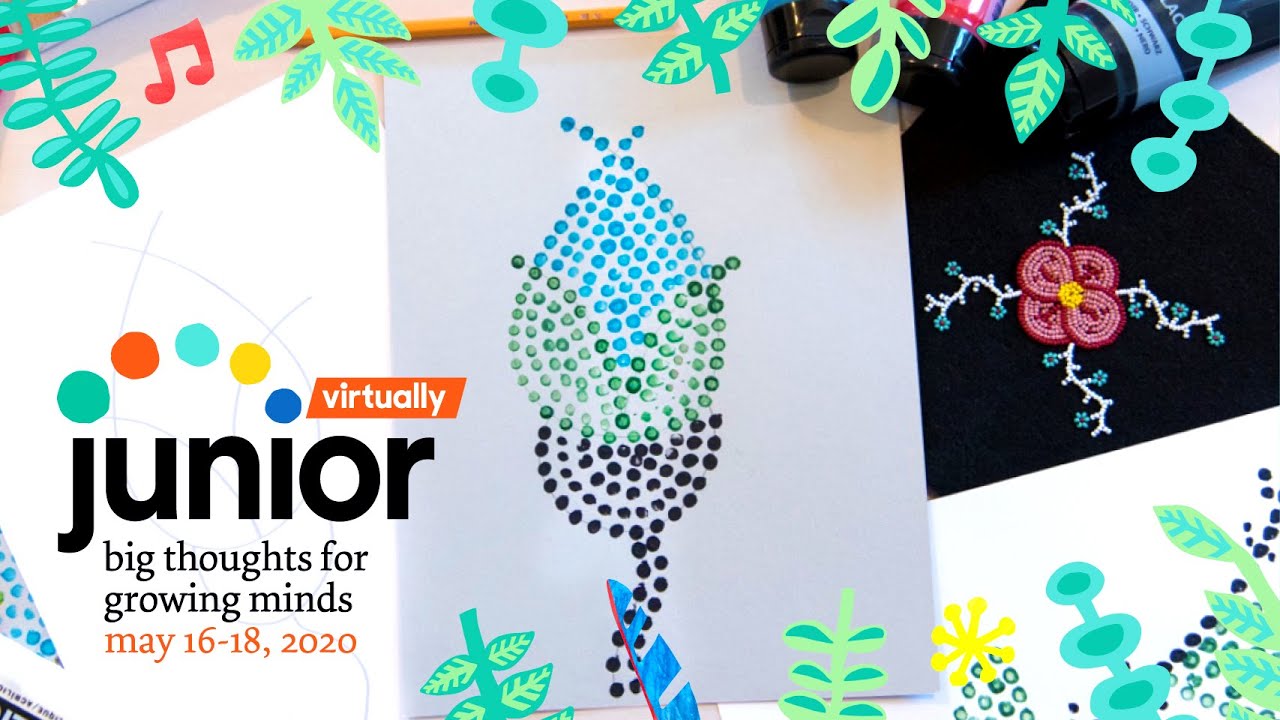 Virtually Junior - Métis Dot Art with Marissa Magneson