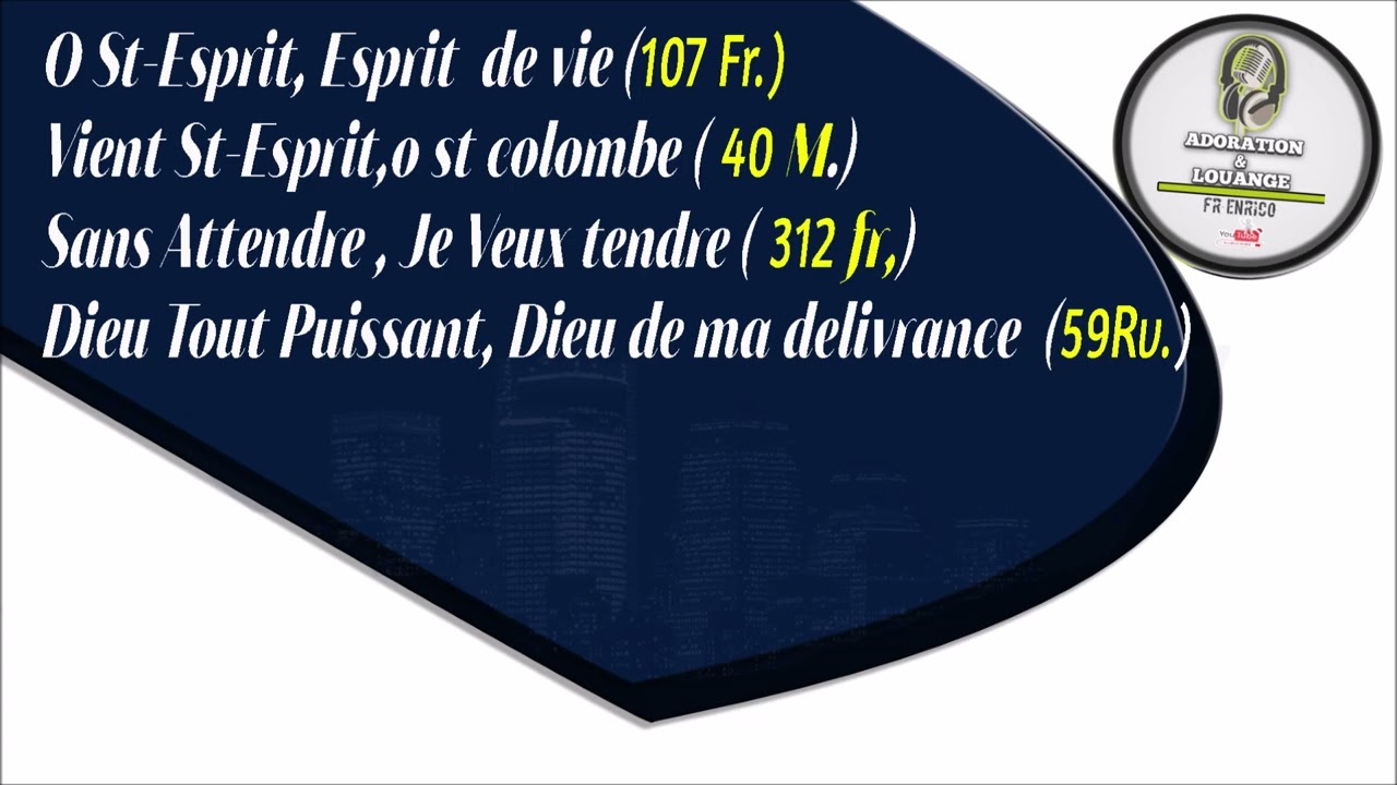 Viens Saint-Esprit, ô sainte colombe. [ Sr MIRLANDE M. ]