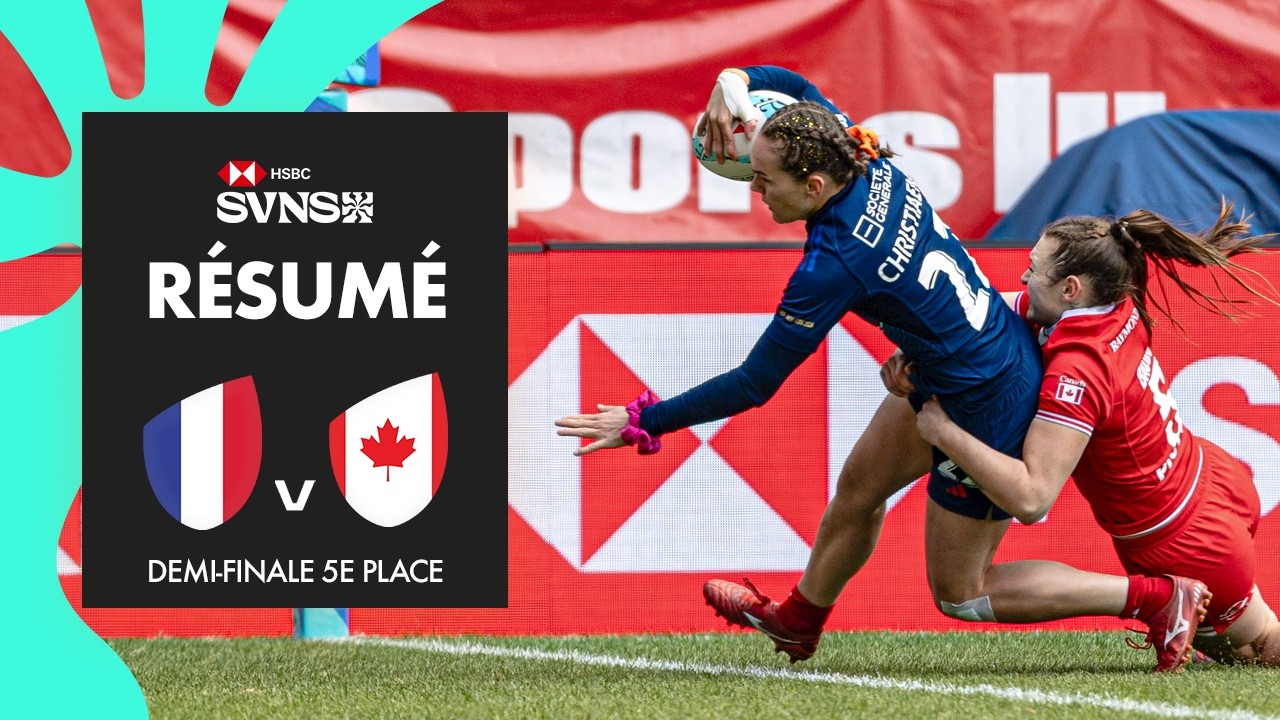 Tout se joue sur la DERNI&Egrave;RE action 🥵  | Canada vs France | HSBC SVNS New York