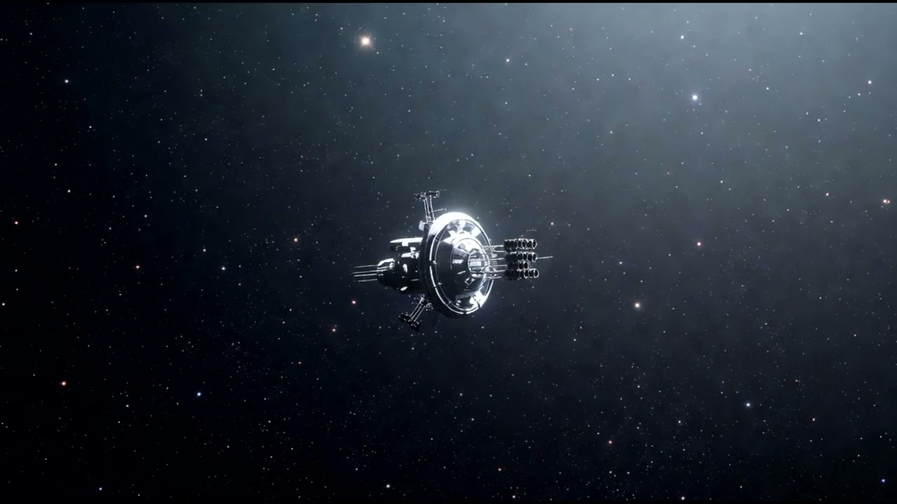 Space probe. Ambient relaxation. Sound meditation