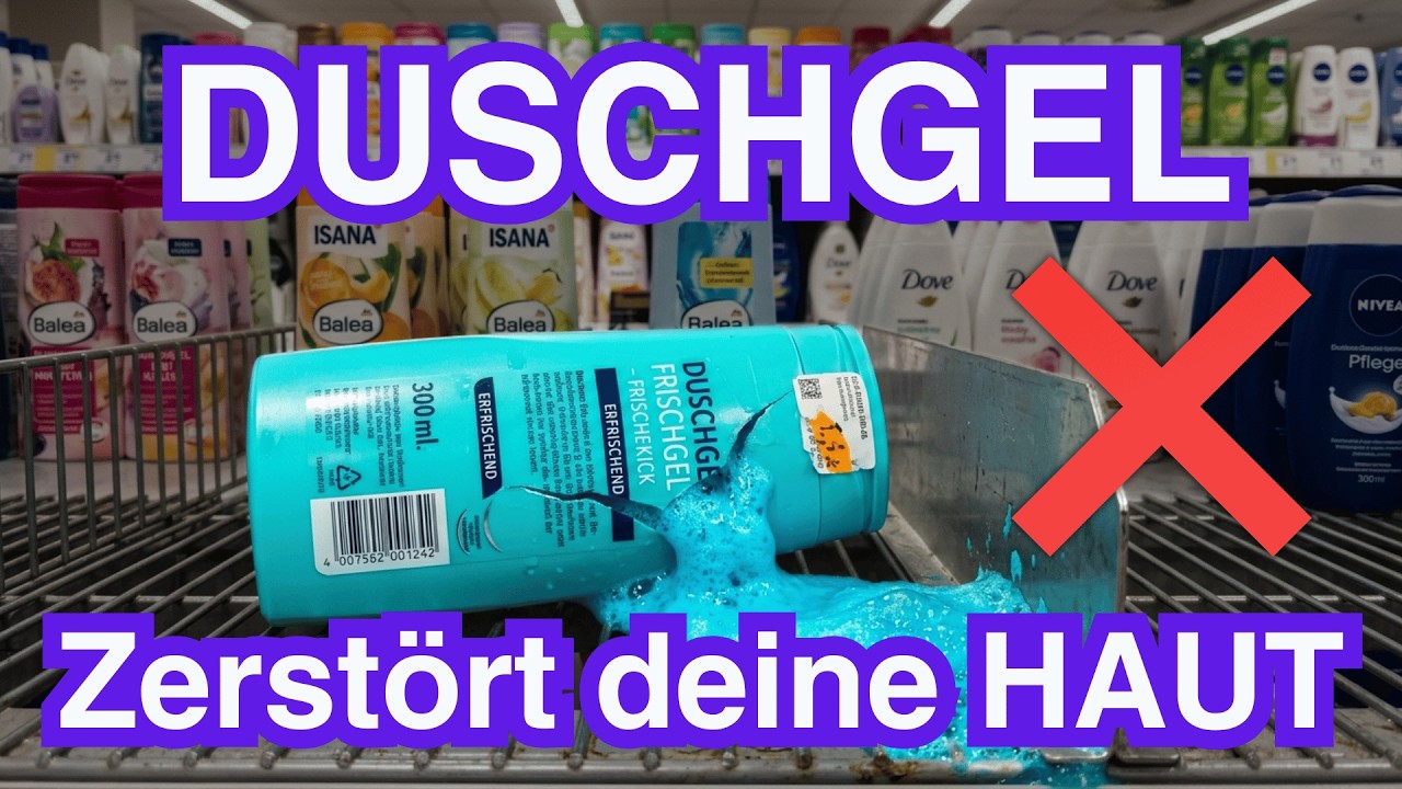 7 Duschgel-Marken, die deine Haut zerst&ouml;ren (nur 2 sind sicher)