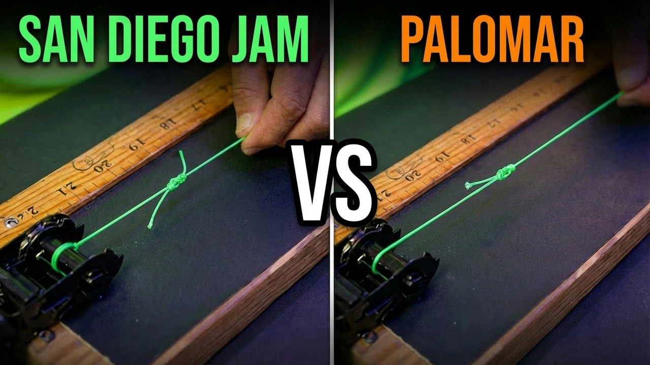 Which Fishing Knot Is Stronger? Watch This Test!!!