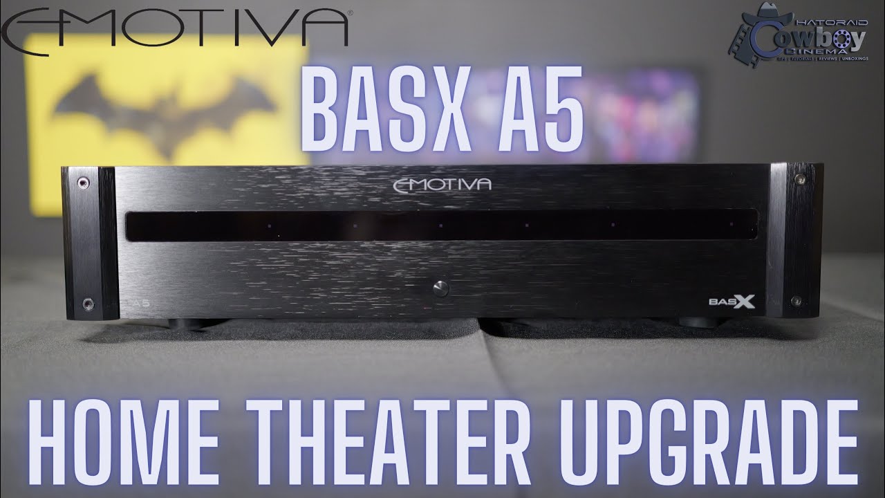 Unboxing the Incredible EMOTIVA BASX A5: Your Ultimate Home Theater Upgrade