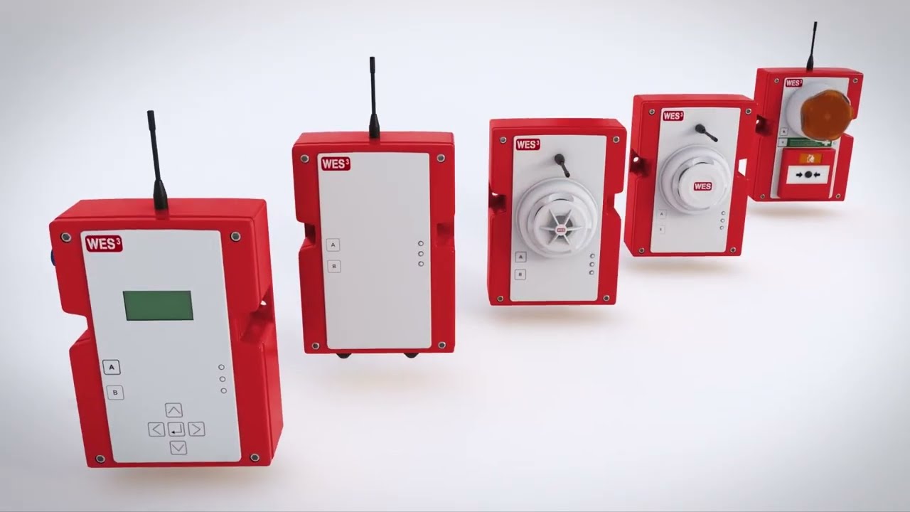 Sistema di Allarme Antincendio Wireless WES3