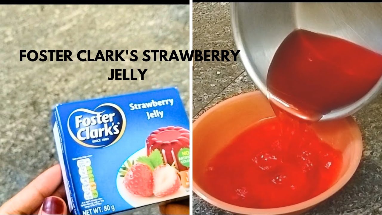 Foster Clark's Strawberry jelly recipe