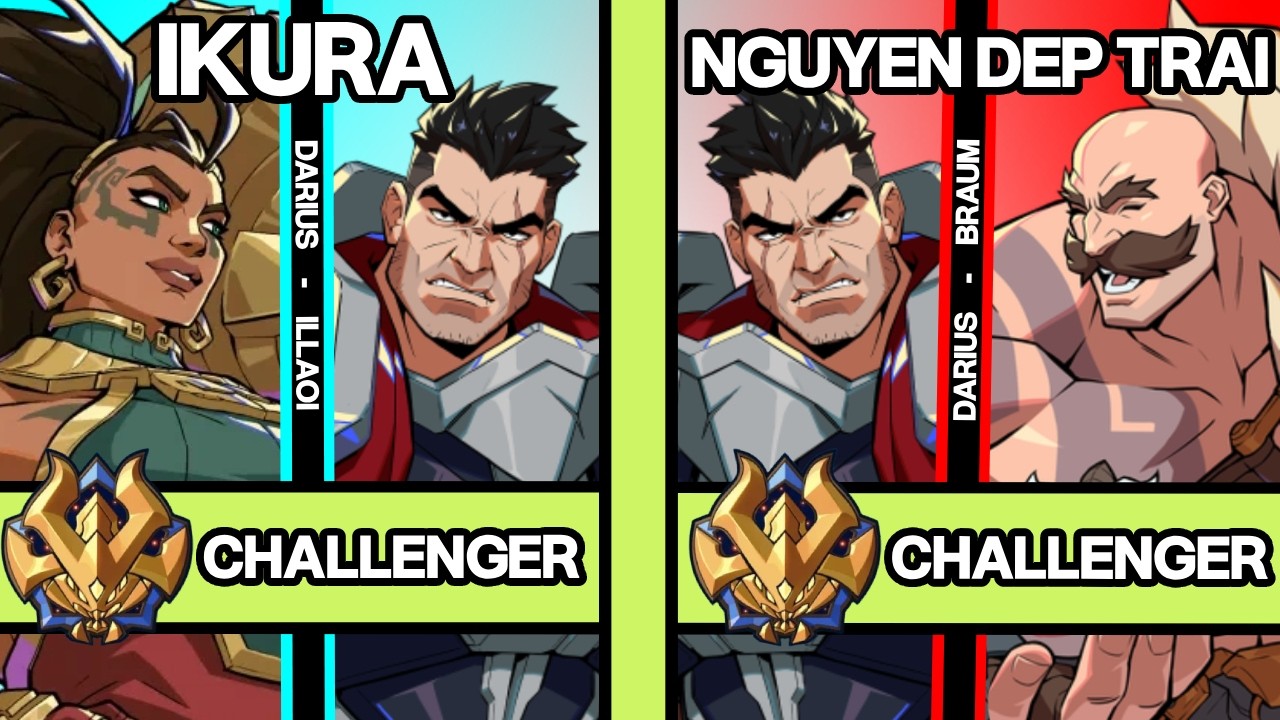 2XKO ▰ IKURA (Darius-Illaoi) vs NGUYEN DEP TRAI (Darius-Braum) ▰ 2XKO Pro Replays