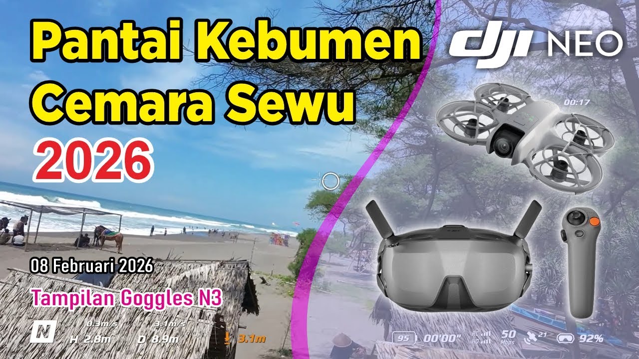 View Goggles N3 || Pantai Kebumen Cemara Sewu 2026