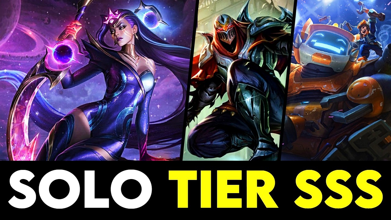 LOS 3 MEJORES CAMPEONES PARA CADA LINEA (Top, Jungla, Mid, Adc, Supp) | Parche 26.1