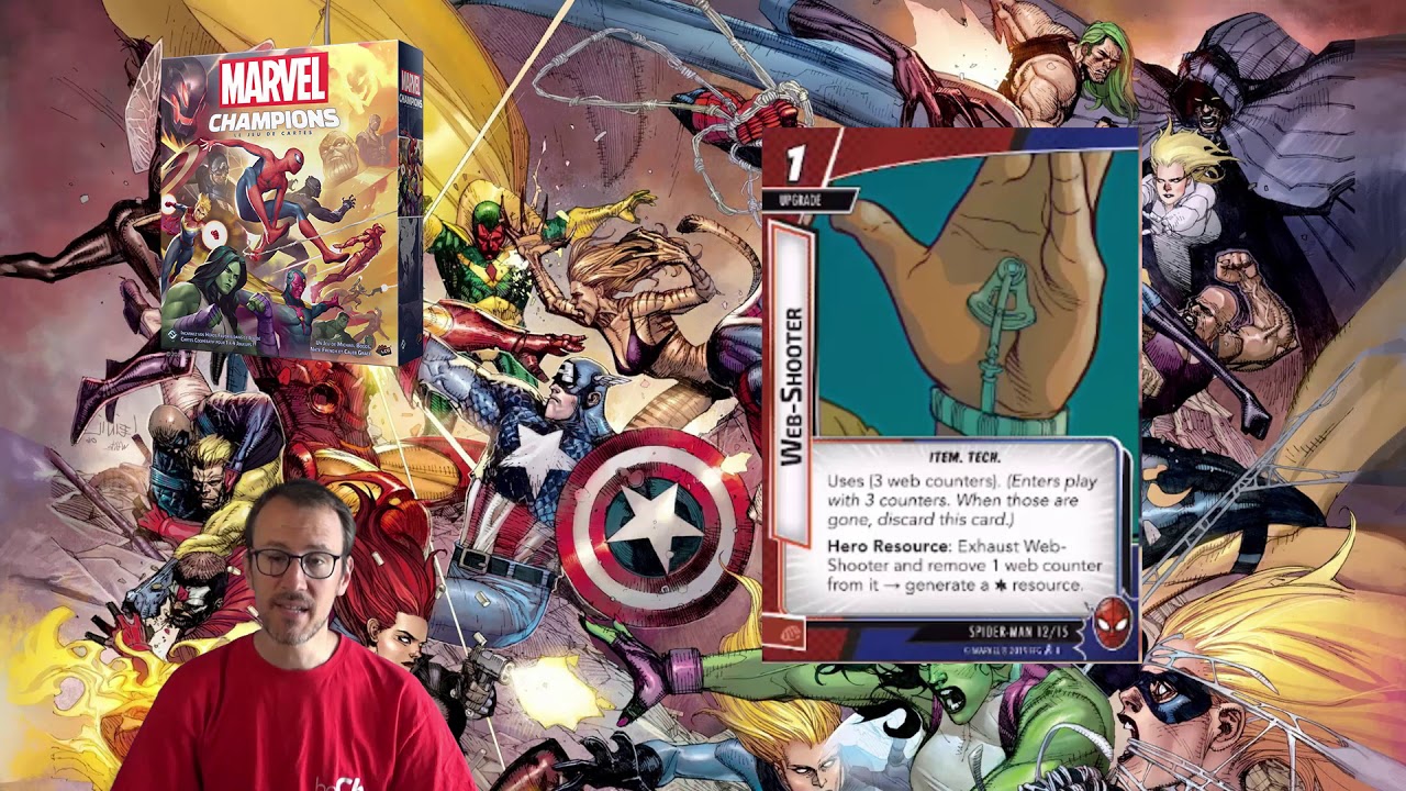 Marvel JCE TV - Open the Box - Jeu de base - Spiderman
