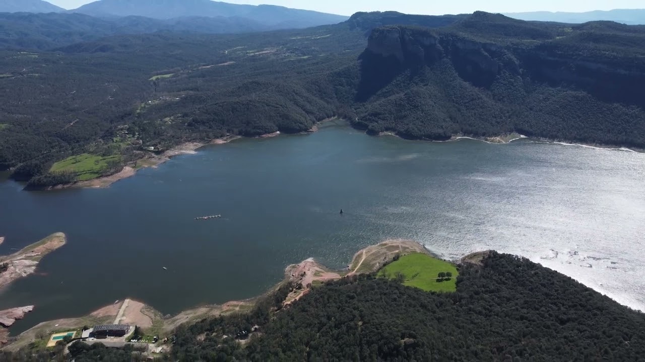 Pantà de Sau i cinglera de Tavertet